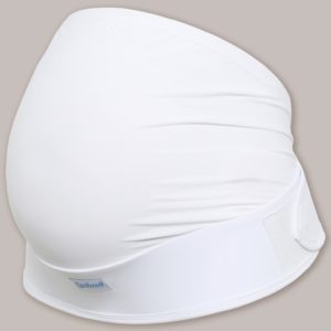 Carriwell Pas Ciążowy Podtrzymujący Regulowany Biały rozmiar L/XL
