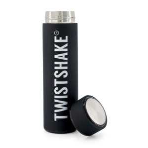 Twistshake Termos Hot or Cold Bottle Black 420 ml