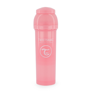Twistshake Butelka Antykolkowa Pastel Pink 330ml
